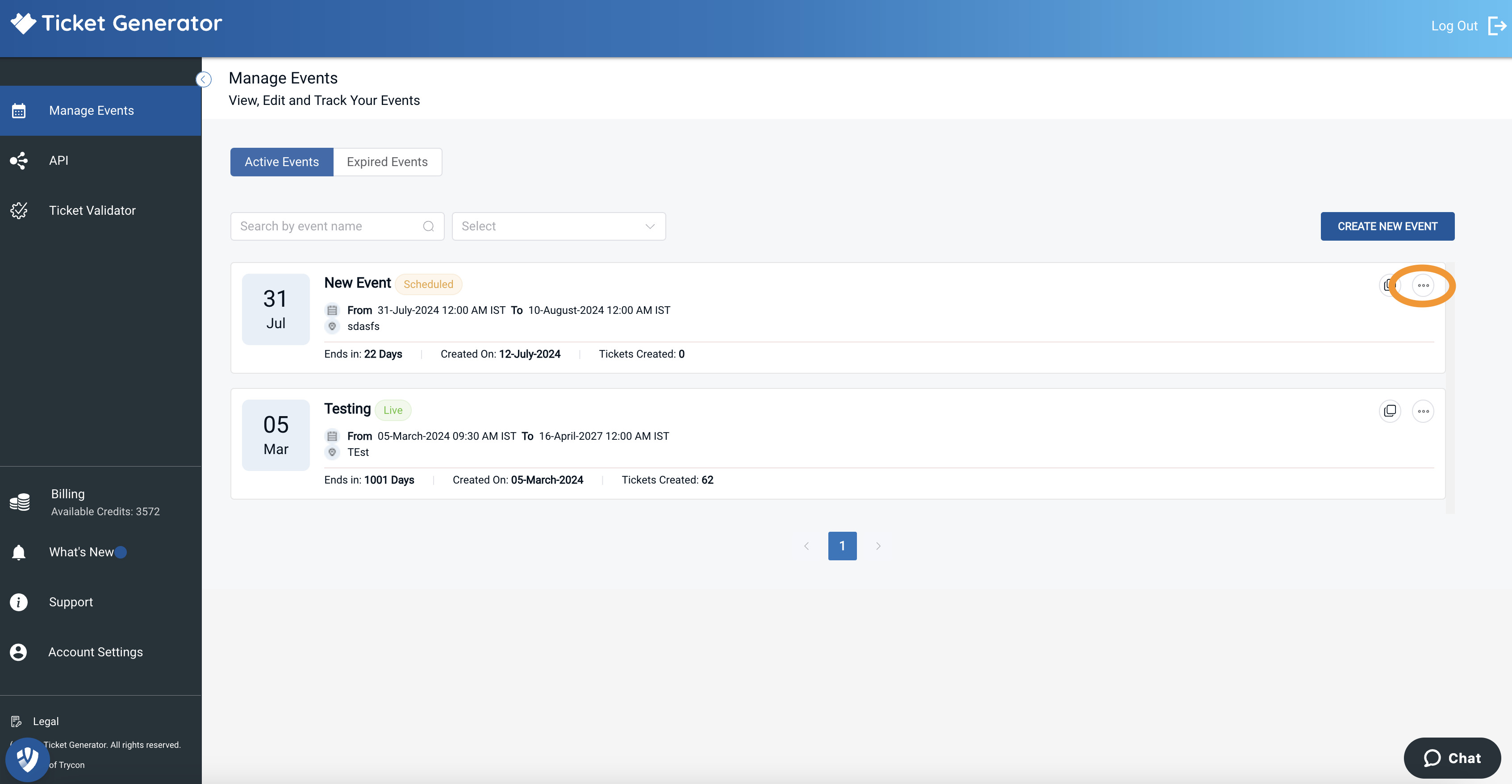 Export Registrations Data – Ticket Generator