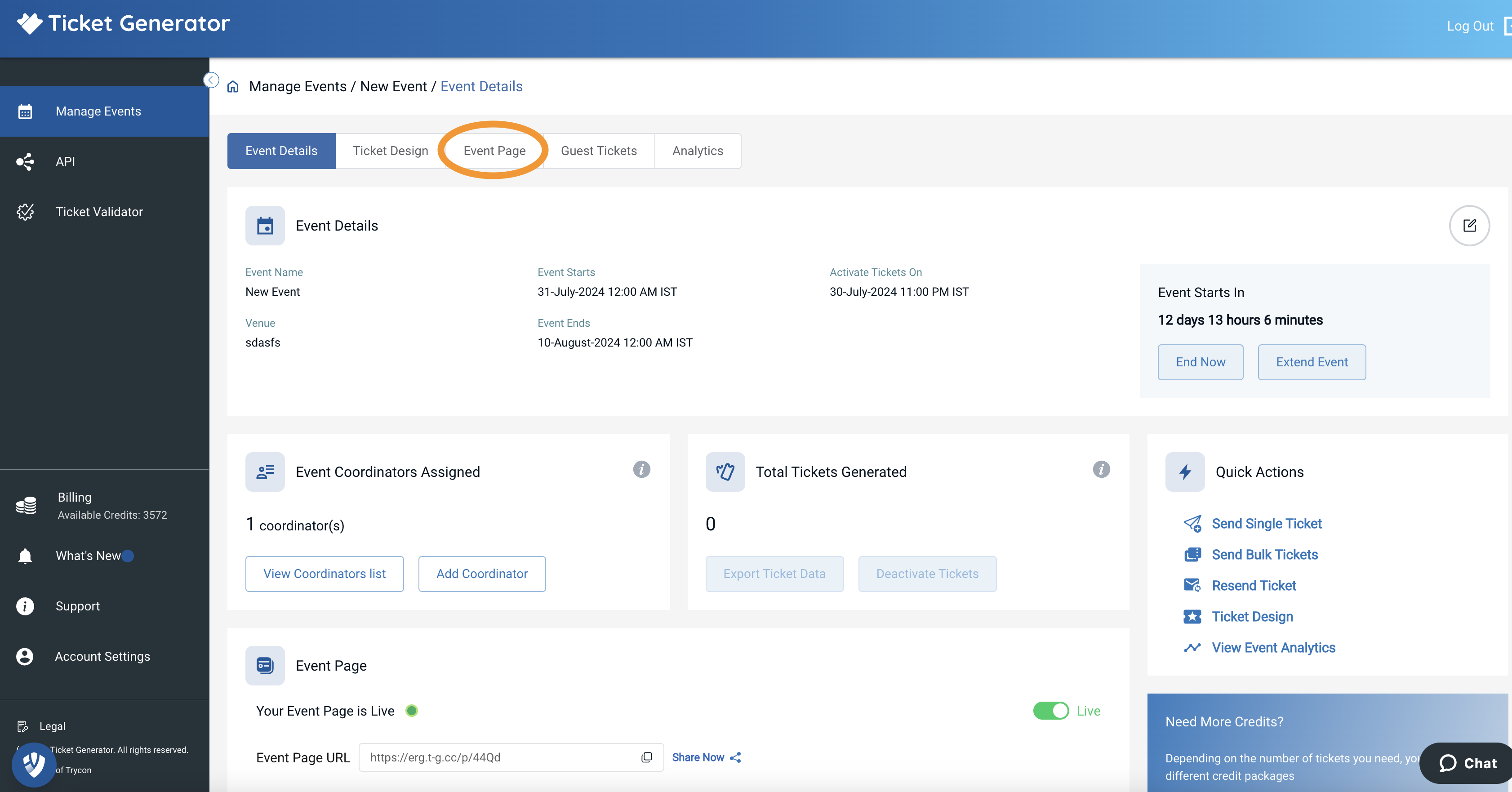 Export Registrations Data – Ticket Generator